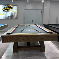 American Standard 7ft 8ft 9ft Cloth Price Billard à table USA Snooker Table de billard Table de billard à 8 balles