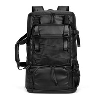Sac de randonnée imperméable pour bottes de ski et de snowboard, grande capacité 55L, sac à dos de voyage et de camping en plein air