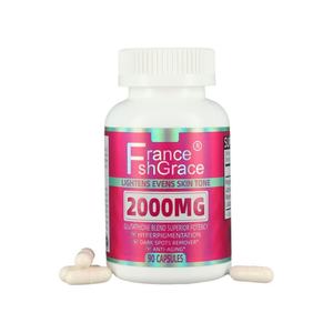 Pilules éclaircissantes pour la peau 2000MG, complément pour adultes, soutient la lutte contre le vieillissement et élimine les taches brunes, meilleure capsule éclaircissante pour la peau - Product Image 1