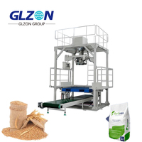 Machine d'emballage automatique de granulés, ensacheuse de riz à bouche ouverte pour l'emballage de riz, blé et céréales de 5 kg, 20 kg, 25 kg, 50 kg