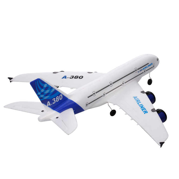 A380 航空機モデル RC 航空機 エアバス A380 ラジコン飛行機 2.4GHz 3チャンネル 固定翼機 屋外用