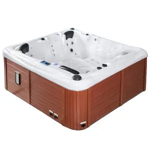 4 personnes baignoire extérieure luxe sexe chaud balboa bain à remous jaccuzzi baignoire massage hottub tube spa piscine jakuzzi extérieur