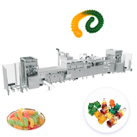 Complément alimentaire vert en gommes, fabricant de gommes multivitaminées, équipement de production de bonbons gélifiés en gomme à vendre
