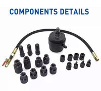 Extracteur de Manchon de Carburant Diesel Universel 1000NM, Ensemble Pneumatique, Outils de Retrait d'Injecteur Common Rail, 22 Pièces