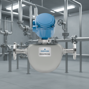Débitmètre Coriolis CMFS100M 1/10 pouce (Dn2) en acier inoxydable 316L pour gaz, air, eau - Product Image 1