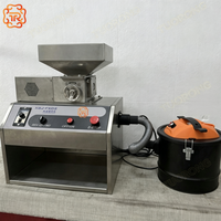 TUORONG Petite machine de traitement du cacao automatique de bureau, décortiqueuse et trieuse de fèves de cacao