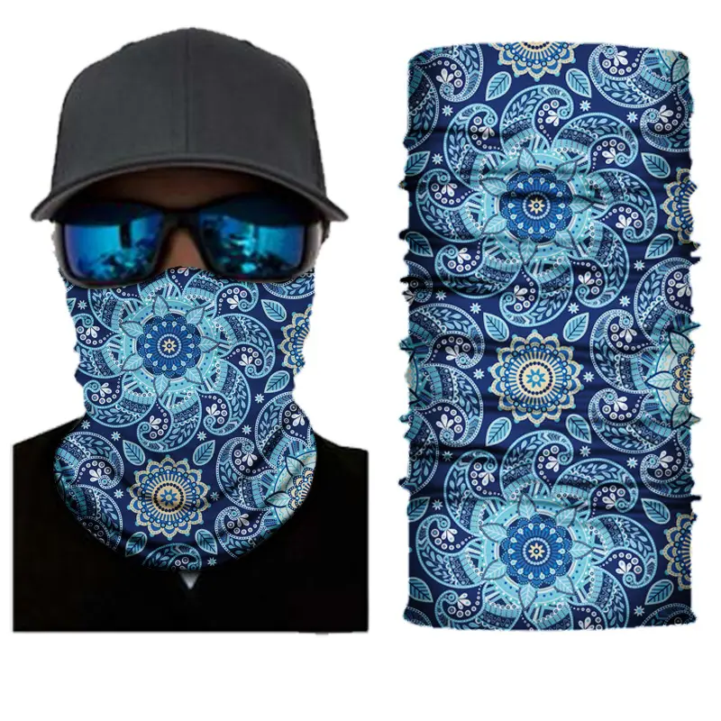 Outdoor Cycling Hiking Camping Running Neck Tube Scarf Buff Bandana durag Bike Motorcycle Face Mask Bandana Magic Scarf Men