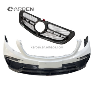 Para mercedes-benz V260 W447 parachoques de fibra de carbono, rejilla, Kit de carrocería, capó v-class W447 estilo TOPCAR - Product Image 6