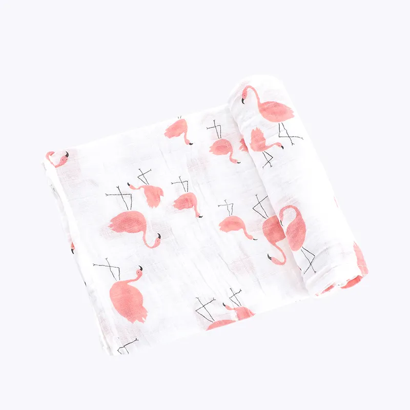 Muslin Swaddle Wraps For Baby 100% Cotton Infants Toddler Girl's Lace Tassel Blanket Stroller Cover 100*120cm