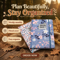 Carnet de notes en cuir PU personnalisé avec pages lignées blanc ivoire, bloc-notes de bureau créatif, production rapide