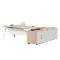 Liyu moderne petit bureau exécutif en bois avec des couleurs personnalisées-Chine Fournisseur en gros de meubles pour le personnel