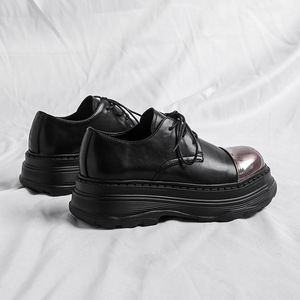 2024 venta al por mayor nueva moda Italia zapatos de cuero vestido casual para hombres - Product Image 6