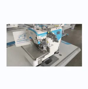 2024 Brand New JACK C5S Flat Bed Overlock Machine Differential Feed Industrial Sewing Machine in stock