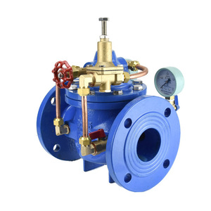 Nhà máy bán hàng trực tiếp áp lực Mặt bích giảm van điều chỉnh áp lực điều chỉnh van 200x-16q thí điểm giảm áp lực van - Product Image 2