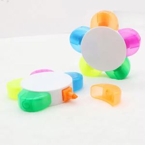 Marcadores Estéticos con Logotipo Personalizado, 5 Colores, Diseño de Estrella y Flor, Cumplen con la Norma Prop 65 - Product Image 4