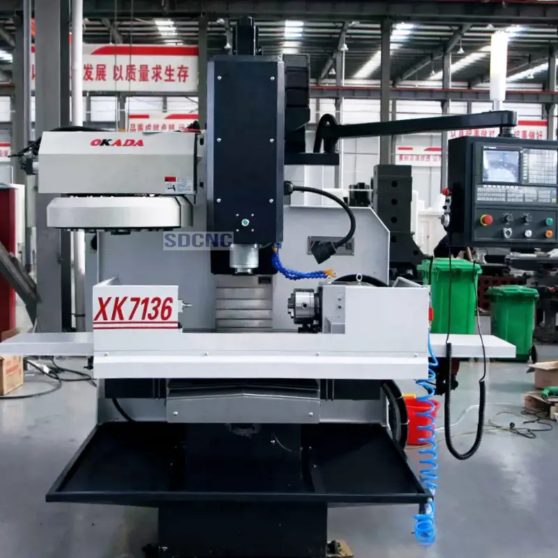 High precision Xk7136 CNC Machining Center Milling Machinery Tool Changer