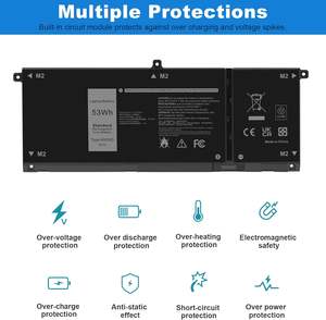 Baterai Laptop H5CKD 5300 5301 5401 5501 5402 3410 3510 5408 5409 7300 7500 edisi perak 7T8CD TXD03 0H5CKD JK6Y6 - Product Image 5