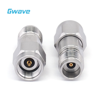 Adaptateurs RF haute fréquence Onde millimétrique 2.92mm à 2.4mm DC-40GHz en acier inoxydable