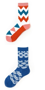 Chaussettes <span class=keywords><strong>de</strong></span> Noël personnalisées en coton tissé <span class=keywords><strong>de</strong></span> haute qualité pour hommes, collection Printemps 2026, coloris blanc et noir - Product Image 6