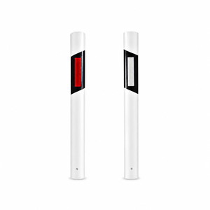แผ่นสะท้อนแสงแบบยืดหยุ่น PVC สำหรับเสาจราจรข้างทาง - Product Image 2