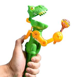 Jouet interactif pour chat en forme de dinosaure à <span class=keywords><strong>la</strong></span> menthe, sucette, <span class=keywords><strong>robot</strong></span>, pour stimuler le développement intellectuel et apaiser, jouet extensible pour manger le sucre - Product Image 6