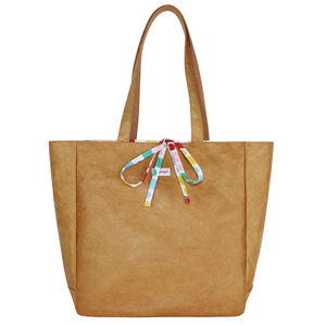 Dupont sac en papier sac à bandoulière écologique double face utilisable cadeau sac fourre-tout Vietnam Chine usine lavable kraft - Product Image 1