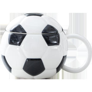 Tasse à café en céramique en forme de ballon de football ou de baseball, tasse à thé - Product Image 5