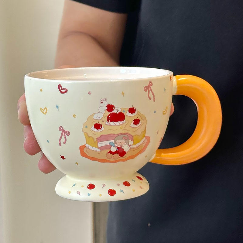 ถ้วยเดี่ยวสีส้ม