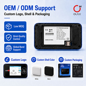 ราคาโรงงาน OLAX MT60 WiFi 6 4G LTE Router Cat7 300Mbps พกพาสะดวก พร้อมช่องใส่ซิม แบตเตอรี่ 4000mAh หน้าจอ LCD รุ่นความเร็วสูง Wi-Fi 300 เมกะบิต - Product Image 6