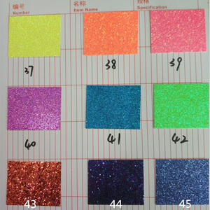 20 feuilles de papier cartonné pailleté 10 couleurs de papier cartonné de qualité supérieure pour l'artisanat et les projets de bricolage 12x12in papier pailleté pour la fabrication de cartes - Product Image 3