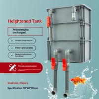 Überlaufschutz-Glaswasserzirkulationssystem für Aquarien, Fischbecken-Umlaufbox, Filterbehälter-Zubehör