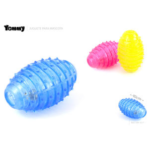 Juguete Masticable para Mascotas Yommy, Hueso de Goma Azul de 12.5cm para Perros - Product Image 4