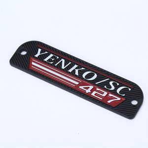 Toptan kişiselleştirilmiş 3D metal araba tabela amblem logo etiketleri için araba çıkartmaları ve tabaklar