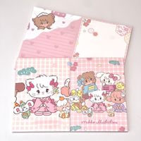 Carnet d'exercices A5 Kawaii Mikko Colorfour, bloc-notes, agenda, papeterie scolaire, fournitures scolaires, rentrée scolaire, cadeaux pour enfants