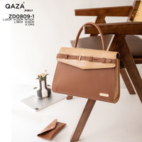 Sacs à main décontractés pour femmes QAZA, nouveaux modèles de créateurs, en cuir PU, de haute qualité, sacs à main de luxe avec poignée supérieure
