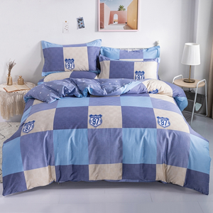 Wholesale 100% Cotton Duvet Cover Bed Sheet Set 200TC Floral Pattern Flat Sheet Living OEKO-TEX Certified Home Textile Hot Sale - Product Image 1