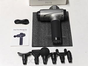 Pistola <span class=keywords><strong>de</strong></span> <span class=keywords><strong>Masaje</strong></span> Muscular Portátil 2025, Silenciosa, <span class=keywords><strong>de</strong></span> Percusión Profunda, Masajeador Fascial con 6 Cabezales <span class=keywords><strong>de</strong></span> <span class=keywords><strong>Masaje</strong></span>, Pantalla Táctil LCD - Product Image 2