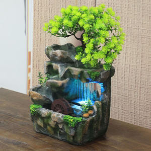 Decoración para el Hogar y la Oficina, Pequeños Artículos de Yiwu, Árbol Artificial con Efecto de Agua - Product Image 3