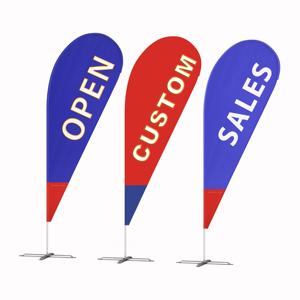 Hoge Kwaliteit Custom <span class=keywords><strong>Promo</strong></span> Vlaggen & Banners Displays Waterdichte Strandvlaggen Voor Exposities Beste Kwaliteit Verzekerd - Product Image 3