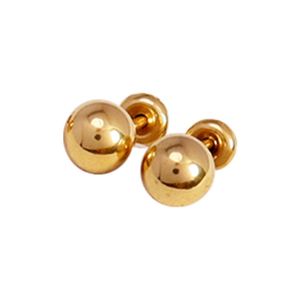3mm 4mm 5mm 6mm Stainless Steel Ball <b>Post</b> <b>Earring</b> Gold Plated Jewelry 2026 - Product Image 2
