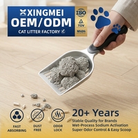 Lettiera per Gatti SpherePerfect a Forma di Sfera in Bentonite - 99,9% Senza Polvere, Agglomerante Rapido, Prezzo di Fabbrica, Argilla 5L 10L