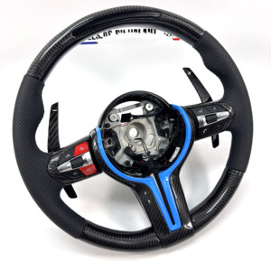 Volant à fond plat <span class=keywords><strong>BMW</strong></span> F30 pour M3 F10 F82 M4 E87 F32 M6 E90 E92 M5 F80 <span class=keywords><strong>Prix</strong></span> de gros - Product Image 2