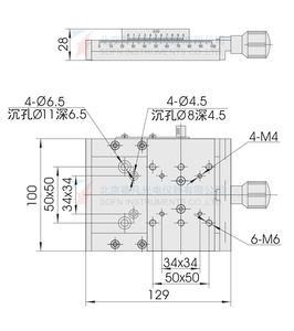 <span class=keywords><strong>Instrument</strong></span> de mesure optique d'étape linéaire de haute performance étape régulière de traduction d'équipement de laboratoire - Product Image 3