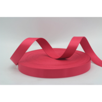 Direct du fabricant 20mm 2.5cm lisse doux chevrons tissé Polyester ceinture sangle en Nylon pour sacs valises