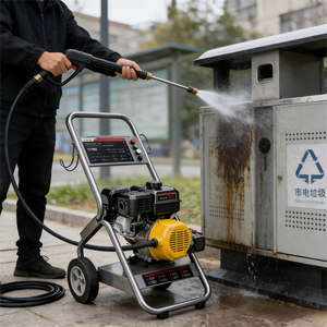 <span class=keywords><strong>VETEX</strong></span> Vente flash Nettoyeur haute pression à essence commercial 2070 PSI pour le lavage des pavés - Product Image 6