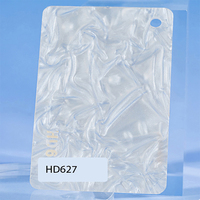 Plaque acrylique PMMA gris argenté double face résistante aux UV, effet vague d'eau, épaisseur 2,8 mm-30 mm, découpe sur mesure et pliage à chaud pour la décoration