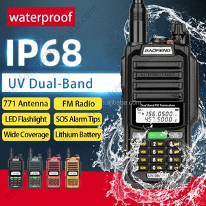 วิทยุสื่อสารแบบมือถือ UV98 Pro IPX6 กันน้ำ 10W VHF/UHF สำหรับวิทยุสมัครเล่น จอแสดงผลคู่ รองรับสองย่านความถี่ 128 ช่องสัญญาณ - Product Image 4