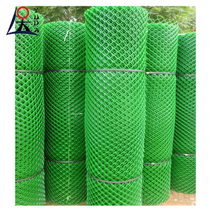 Green Plastic Flat Mesh Safety Fence Net Rigid Plastic Mesh Plain <strong>Netting</strong> for Poultry Breeding - Product Image 2