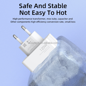 Caricabatterie USB Super Veloce Mi Turbo Charge 120W di Alta Qualità per <span class=keywords><strong>Xiaomi</strong></span>, Adattatore da Viaggio con Spina US EU UK per Redmi - Product Image 2