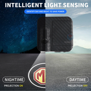 Proiettore 3D Wireless Universale per Portiera Auto per Audi, Toyota, Ford, <span class=keywords><strong>Peugeot</strong></span>, Renault, MG, KIA, Skoda Ricambi e Accessori - Product Image 2